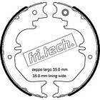 Bromsbackar, sats, parkeringsbroms fri.tech. 1115,329