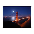 Arkiio Fototapet Golden Gate Bron På Natten 250x193