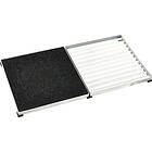 Plus Entrégaller Cubic med Teppe 40x80x3,5 cm 2 plattar 40x40 cmSvart pla