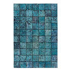 D-sign  Patchworkmatta Dulvabier Fohav Matta Turkos 200x290 cm