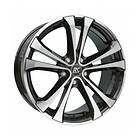 RCDesign RC17 schwarz glanz vollpoliert 7,0x16 5/114,30 ET38 B72.6