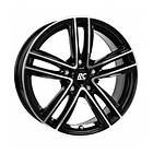 RCDesign RC27 schwarz glanz vollpoliert 6,0x16 5/100,00 ET38 B57.1
