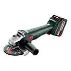 Metabo W 18 7-125 (2x4Ah)