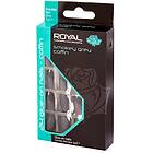 Royal Artificiell Naglar Smokey Grey Coffin 24 PCS.