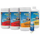 Planet Pool kemikit Snabbklor 1kg Start-Set kg Hindrar Alger Std ltr pH 1,5 pH/kl tests 600647PP