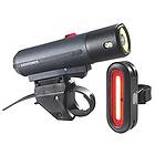 Kryptonite Alley F-800+avenue R-75 Cob Light Set Svart 800/75 Lumens