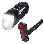 Trelock Ls 760 I-go Vision+ls 740 Vector Light Set Svart 760 / 740 Lumens