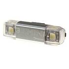 Moon Gemini Usb Front Light Silver 30 Lumens