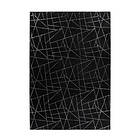 D-sign Wiltonmatta Ngelesbedon Swt Matta Svart/Silver 80x150 cm 48664993
