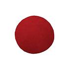 Beliani Matta Round rug Rund 140 cm red Demre