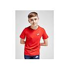 Nike T-Shirt NSW Futura Rouge/Vit Barn kids AR5254-657