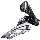 Shimano Deore Fd-m6000 Side Swing Direct Mount 66-69º 40-42t Front Derailleur Svart,Silver 3 x 10s