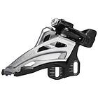 Shimano Deore M4100 E-type Front Derailleur Svart,Silver 2 x 10s