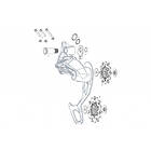 SRAM Rear Derailleur Gx 2x11 B-bolt And Screw Kit Svart