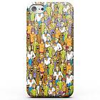 Scooby Doo Character Pattern Phone Case for iPhone and Android S7 Snap Case Matte