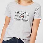 Jaws Quint's Charter Women's T-Shirt Grey XXL