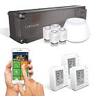 Flooré Styrpaket med 3 trådlösa termostater Smart styrning SP-3-4-UGE