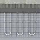 Flooré Golvvärmepaket för inspackling med låg bygghöjd 12ABB För Ingjutning 32 m²