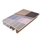 Flooré med tunna skivor från 13 mm Golvvärmepaket 1250 21 m² 50 P-1250-21