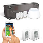 Flooré Styrpaket med 2 trådlösa termostater Smart styrning SP-2-3-UGE