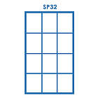 NorDan Vridfönster Tanum 3-Glas Lagerfört Aluminium Alu-VF12 x 16 SP32 LAVF12x16SP32