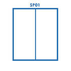 NorDan Vridfönster Tanum 3-Glas Lagerfört Aluminium Alu-VF10 x 6 SP01 LAVF10x6SP01