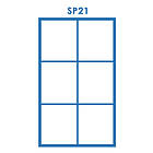 NorDan Vridfönster Tanum 3-Glas Lagerfört Aluminium Alu-VF9 x 12 SP21 LAVF9x12SP21