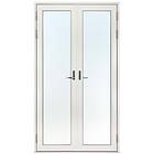 Profil Svenska Fönster Parfönsterdörr Svanenmärkt Helglasad Aluminiumbeklätt Trä Rund SP Balans 3-Glas 150x210 Hö 653126152150