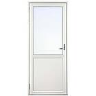 Profil Svenska Fönsterdörr Trä Rund SP Enkeldörr Stabil 3-Glas 100x210/120 Vä 66011110211250