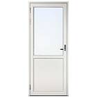 SP Fönster dörr Balans Svanenmärkt Aluminium Enkeldörr 3-Glas Alu 80x210/130 Hö