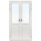 SP Fönster Pardörr Balans Aluminium 3-Glas 120x220/120 Vä 66112112221250
