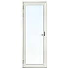 SP Fönster Svenska dörr Helglasad Trä Rund Profil SP Enkeldörr Stabil 3-Glas 90x210 Vä