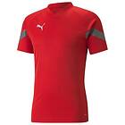 Puma Tränings T-Shirt teamFINAL Röd/Grå adult 657379 01