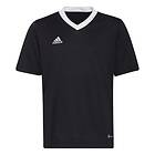 Adidas Tränings T-Shirt Entrada 22 Musta/Vit Barn kids H57497