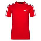 Adidas T-Shirt 3-Stripes Red/Vit Barn kids GN3997