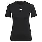 Adidas Tränings T-Shirt Techfit Svart/Vit Dam adult HN9075