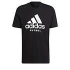 Adidas T-shirt Futbol Logo Svart/vit adult HA0899