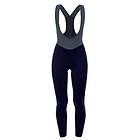 Q36.5 L1 Bib Tights Blå L Kvinna