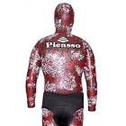 Picasso Thermal Skin Spearfishing 5 Mm Röd S