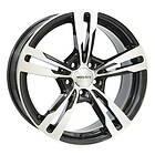 Monaco GP4 Gloss Black Polished 8.5x19 5/112 ET45 B66.5