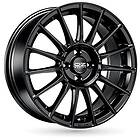 OZ Superturismo LM Matt Black Lettering Silver 7,5x17 4/100 ET42 B68