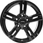 Inter Action Kargin Gloss Black 6,5x16 5/130 ET50 B89.1