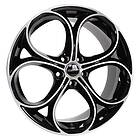GMP Drake Black Machined Face 9x19 5/110 ET34 B65.1