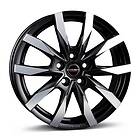 Borbet CW5 Black Polished Matt 7,5x18 5/108 ET45 B72.6