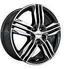 Ronal R57 Black front cut 7,5x19 5/108 ET55 B76