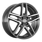 Alutec Ikenu Graphite Frontpolished 6,5x16 5/100 ET38 B57.1