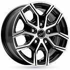 Infiny individual TX Shiny Black Machined Face 6,5x16 5/118 ET50 B71.1