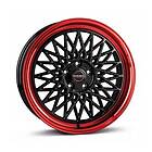 Borbet B Black Rim Red 8x17 5/112 ET35 B66.6