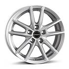 Borbet W Chrystal Silver 6x15 5/100 ET43 B57.1