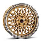 Borbet B Gold Rim Polished 8x17 5/112 ET45 B66.6